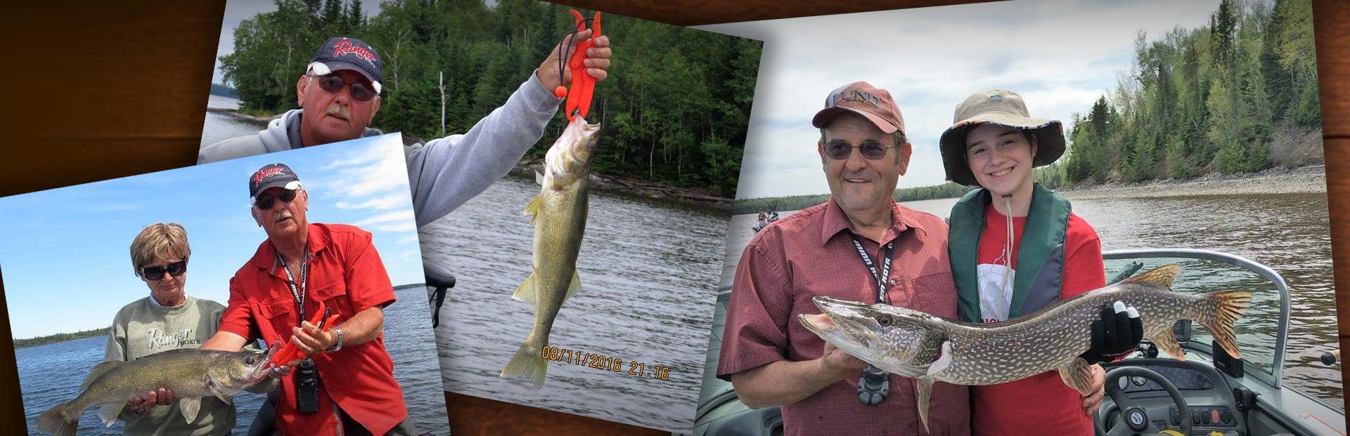 Ontario Canada Fishing on Lac Seul Lake at Lac Seul Lodge